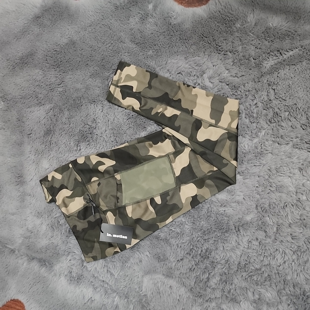 in.motion Camo Legging Pocket Tight Size : Various